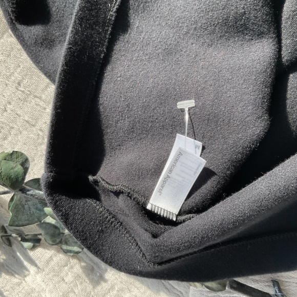 American Apparel High Waist Pencil Skirt Black Size M - Picture 2 of 2